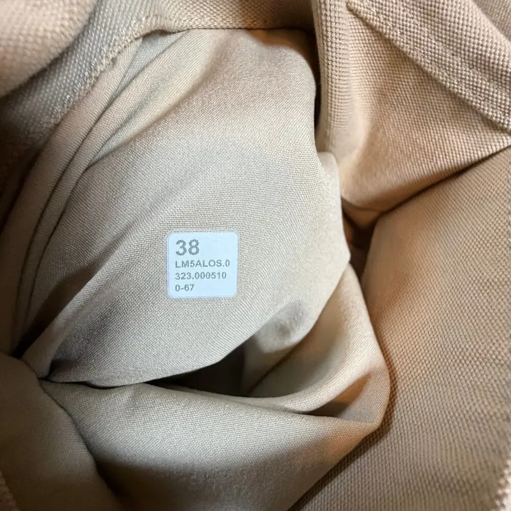 Lululemon Utilitech Carpenter Pant Stretch Ventilated Gusset LM5ALOS Tan Sz 38